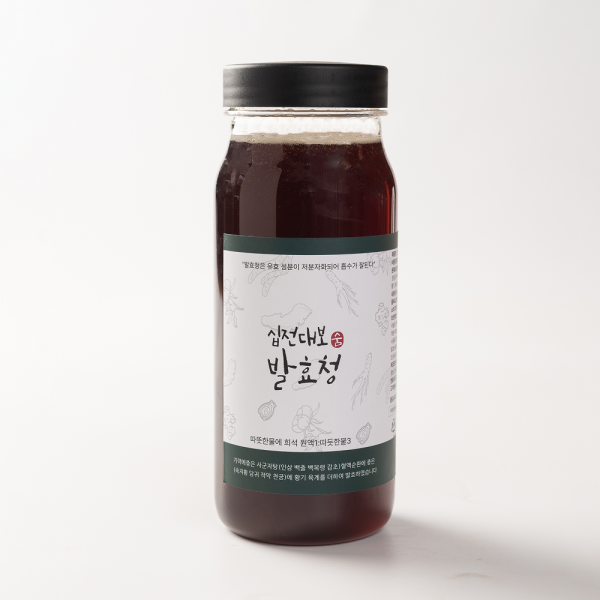 쌍화,십전대보 발효청 800g _발효부부
