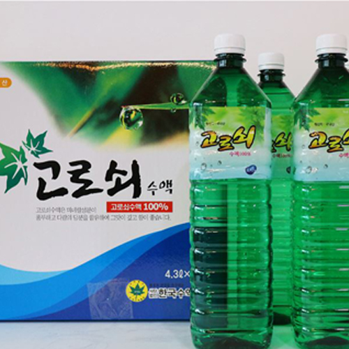 산엔청쇼핑몰,[지리산산청 고로쇠축제] 고로쇠 수액 (1.5L×6병/ 1.5L x 12병 )_거림계곡상회(이판실)