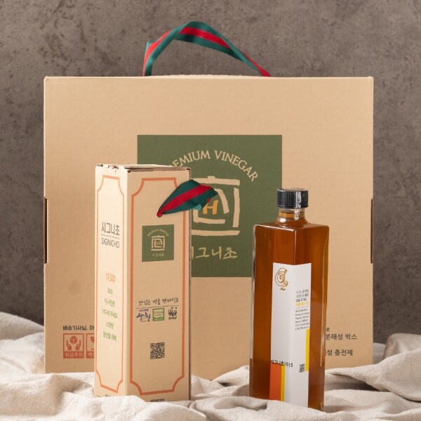산엔청쇼핑몰,[친환경데이] 전통현미식초 시그니초 375ml _시그니초