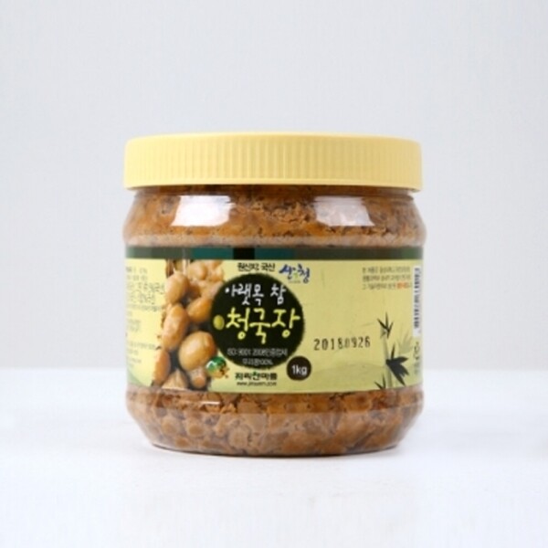 산엔청쇼핑몰,[정기구독] 아랫목참청국장 180g/400g/1kg _기능성콩(영)