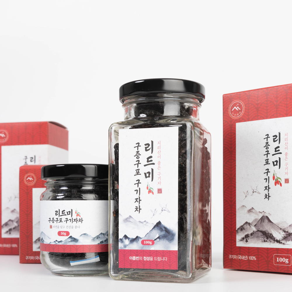 산엔청쇼핑몰,[정기구독] 리드미 구증구포 구기자차 50g/100g _도시와 농부