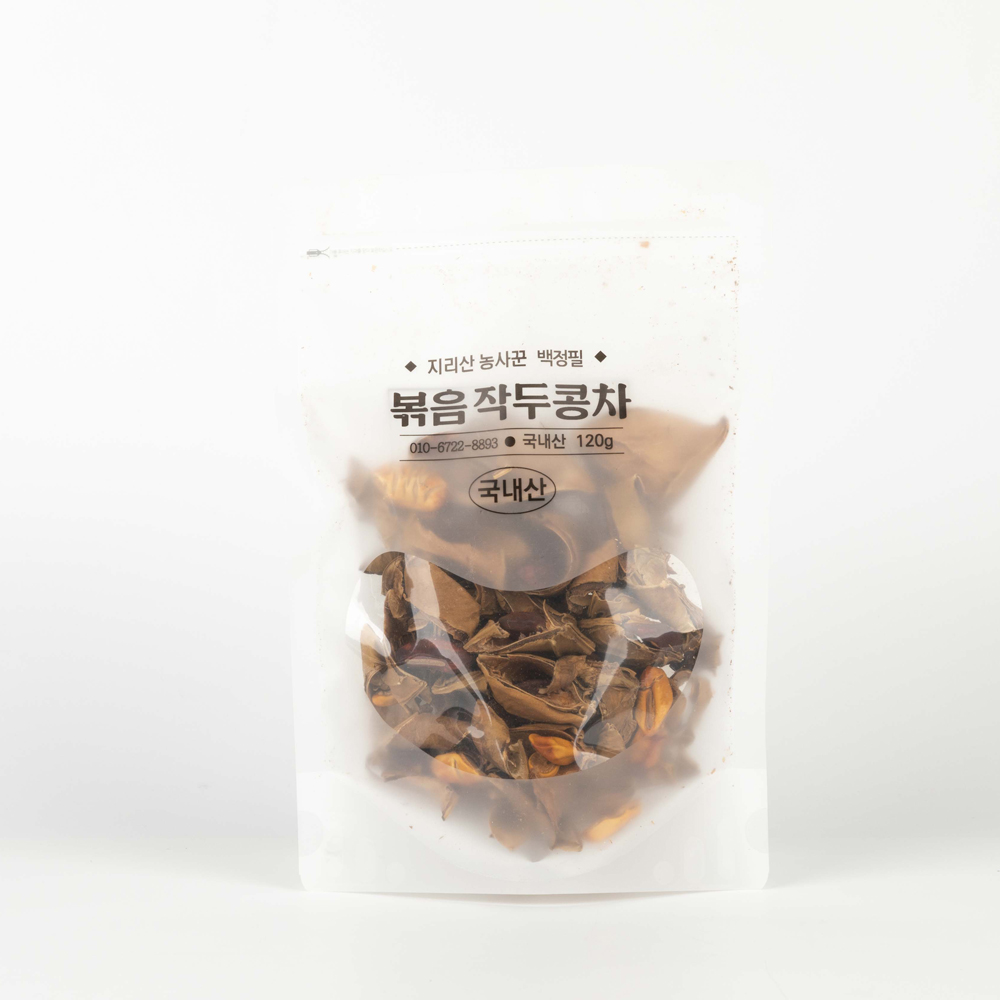 산엔청쇼핑몰,[정기구독] 약초차 볶음작두콩차120g _지리산농사꾼