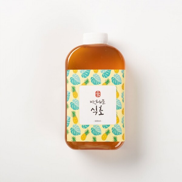 산엔청쇼핑몰,[감사의♥달] 숨 파인애플 식초 600ml 2병_발효부부