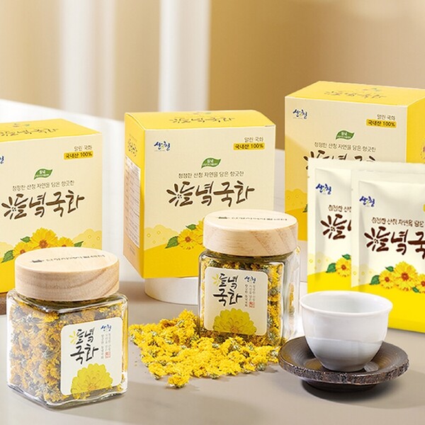 [2025 설기획전] 들녘국화 1.7g x 10티백 1+1 _산청지역자활센터