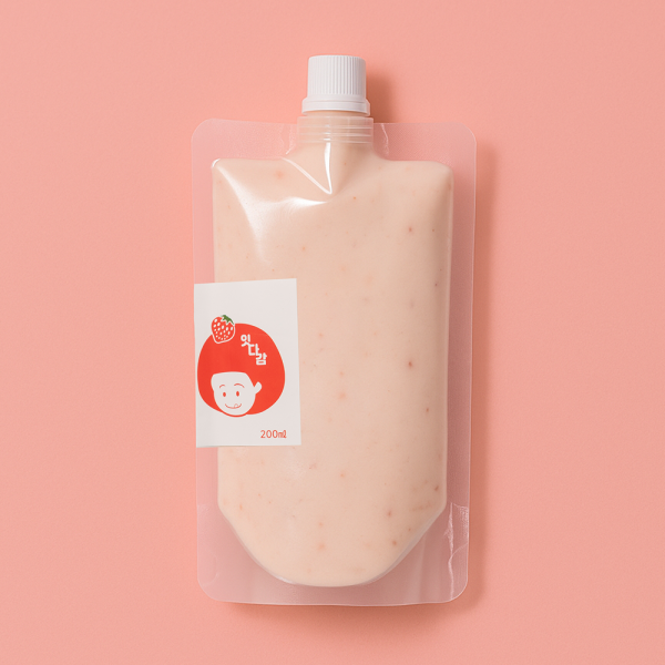 [간식대잔치] 산청 과일 수제 요거트(파우치형) 200ml / 미니 수제 그래놀라 25g _잇다감