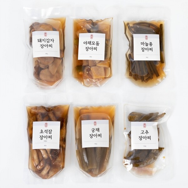 산엔청쇼핑몰,아서표 수제 장아찌 350g _송림산장