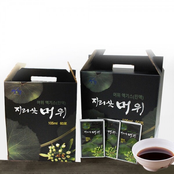 산엔청쇼핑몰,지리산 머위엑기스(진액) 105ml 60포/90포 _다옴