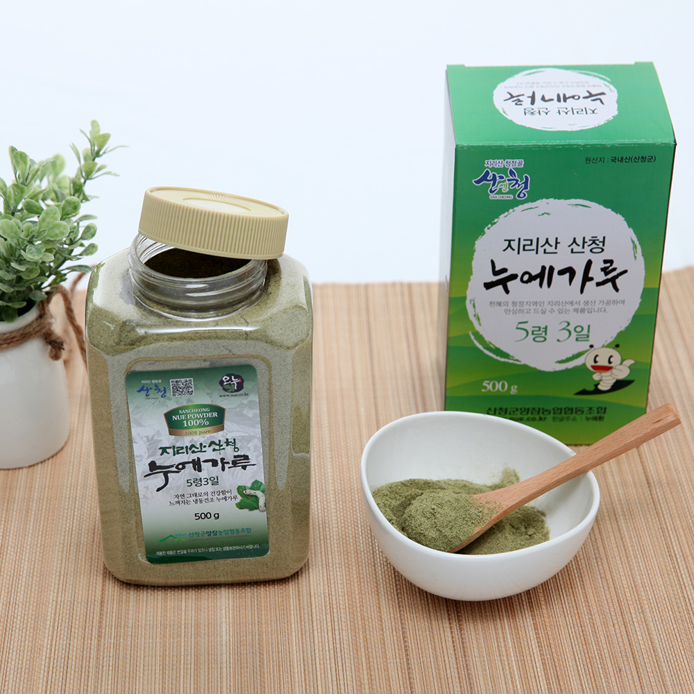 산엔청쇼핑몰,지리산 산청 누에가루 500g _산청군양잠