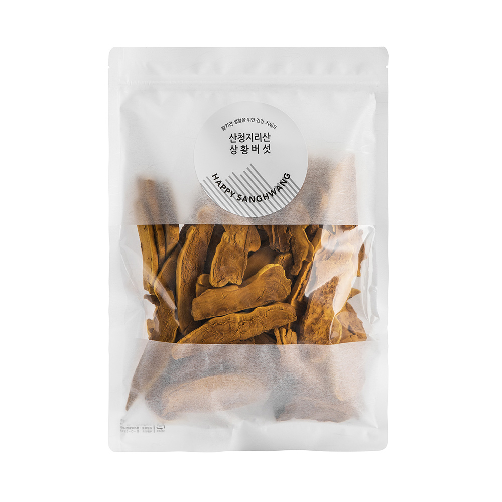 상황버섯 슬라이스 50g/100g/200g (소포장) _ 산청지리산상황버섯