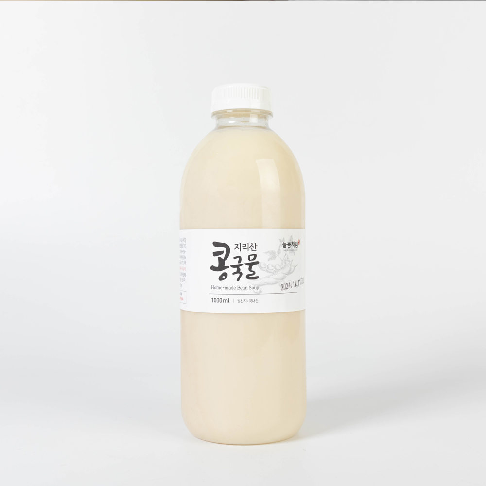 산엔청쇼핑몰,지리산 콩국물 1000ml 2병 _부리골영농조합