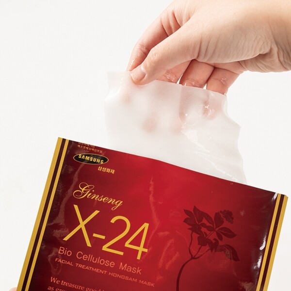 [이뻐져봄] X-24 홍삼 마스크팩(32ml x 5ea) _(주)워킹싸이언스